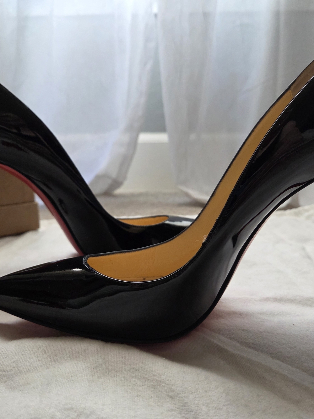 Christian Louboutin Pigalle Follies 100 Stiletto Pumps Black Women's 40.5